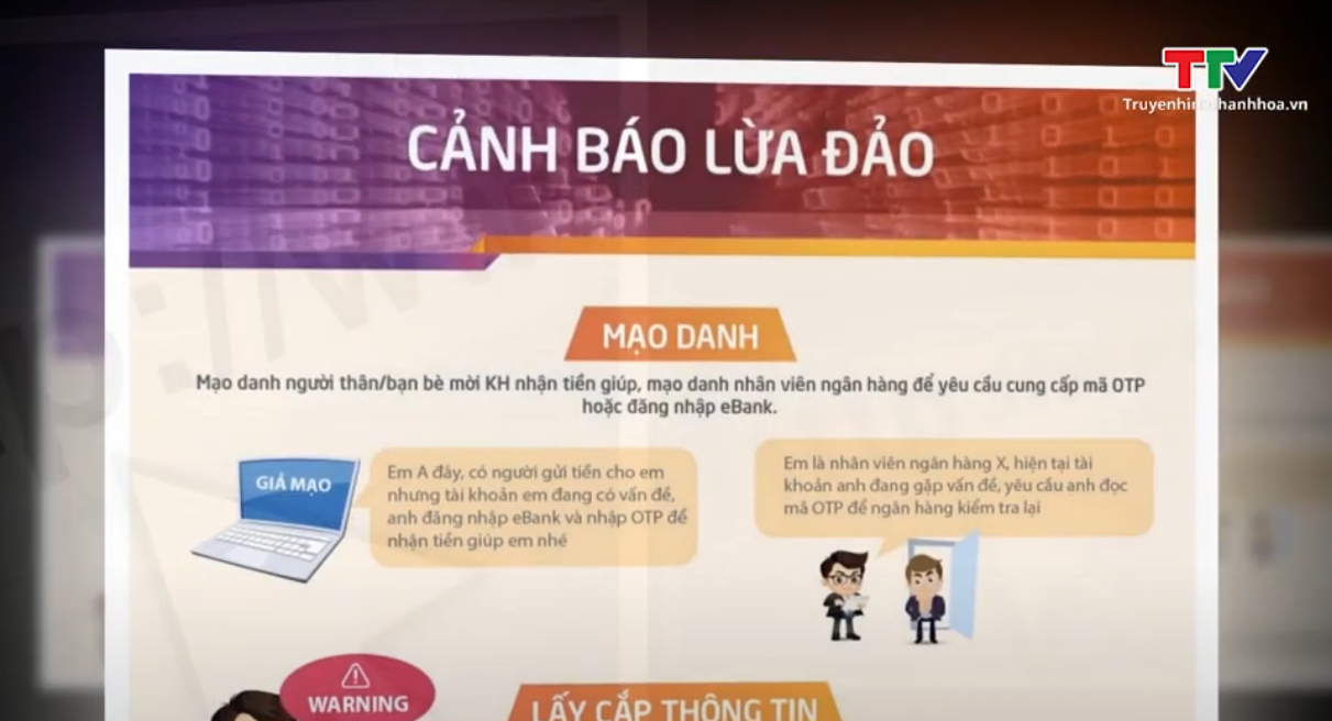 Danh sách trang web giả mạo và một số tài khoản lừa đảo nhằm chiếm đoạt tài sản