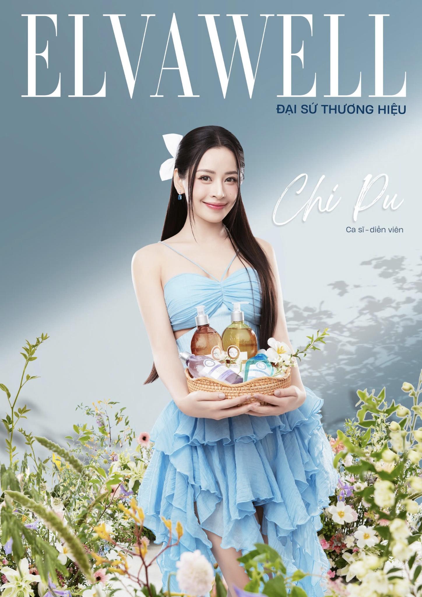 Chi Pu trở thành đại sứ thương hiệu Sữa tắm nấm Truffle Elvawell