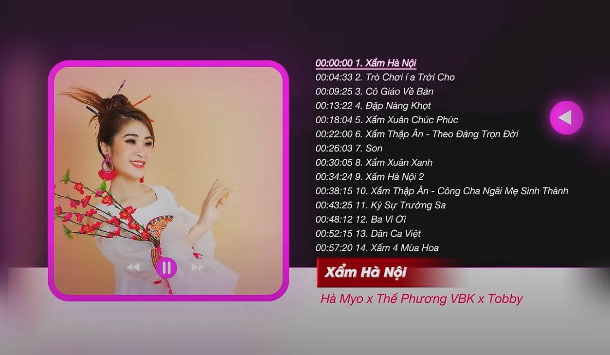 Hà Myo Những Ca Khúc Hay Nhất – Xẩm Hà Nội, Trò Chơi í a Trời Cho, Cô Giáo Về Bản, Đập Nàng Khọt,…