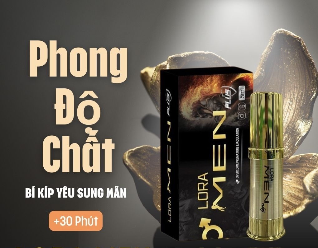 Xịt Loramen Chính Hãng chống xuất sớm hiệu quả hàng đầu hiện nay