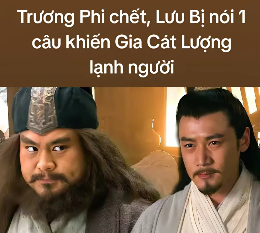 Trương Phi chết, Lưu Bị nói 1 câu khiến Gia Cát Lượng lạnh người