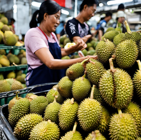 Sầu riêng trái vụ giảm giá mạnh: Những nguyên nhân và tác động