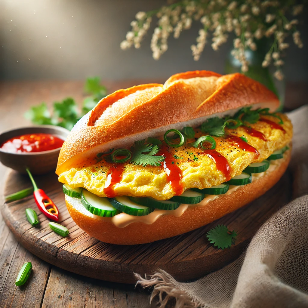 Cách Làm Bánh Mì Trứng Ngon Như Ngoài Hàng – Giòn Rụm, Béo Ngậy