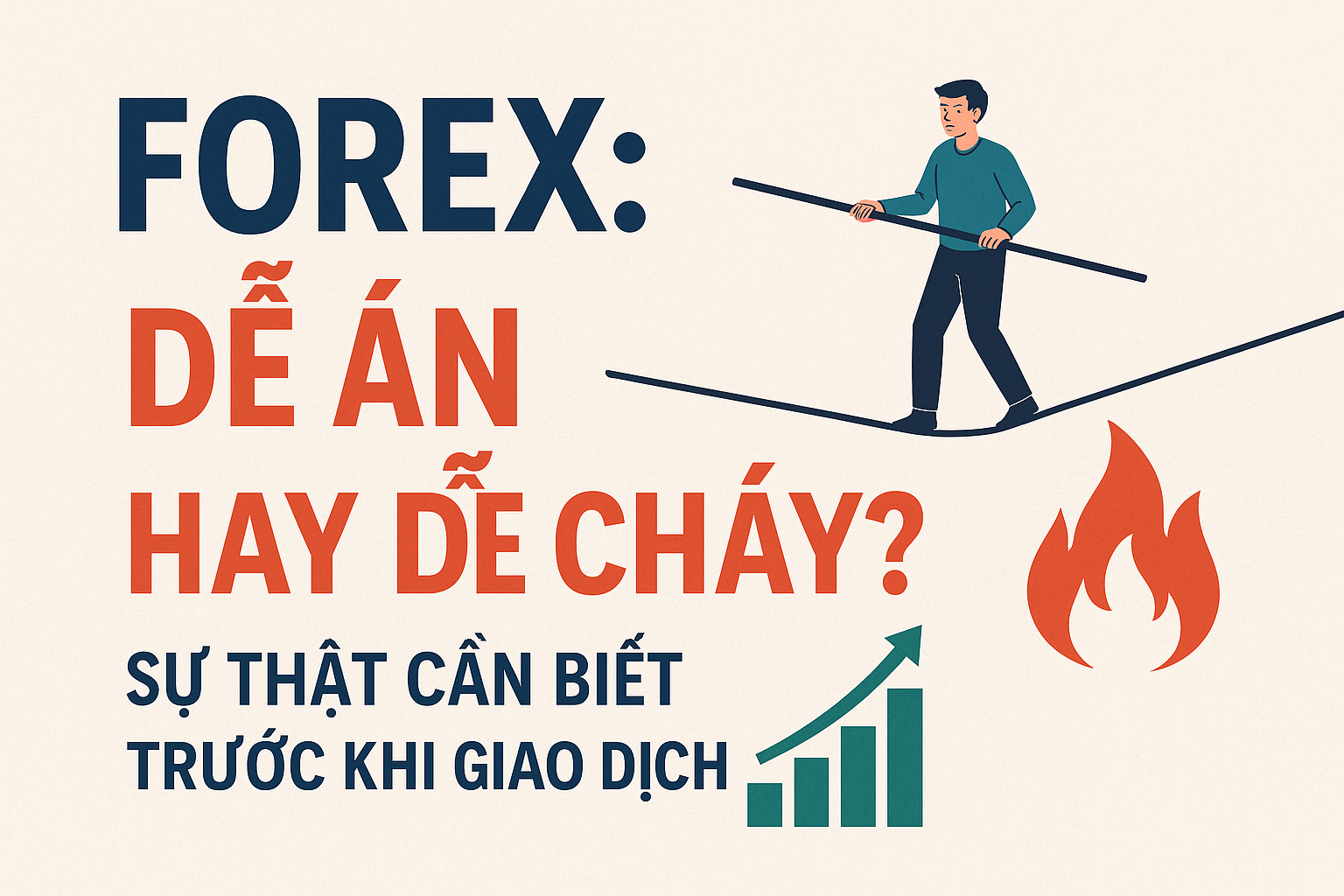 Kiếm tiền từ thị trường Forex dễ hay khó? Sự thật ít người dám nói!