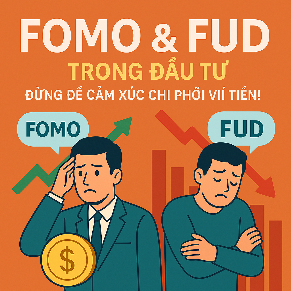 FOMO, FUD là gì? Hiểu rõ để tránh sai lầm khi đầu tư tài chính