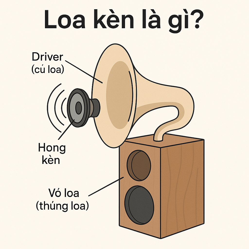 Loa kèn là gì? Cấu tạo, nguyên lý hoạt động và ưu nhược điểm