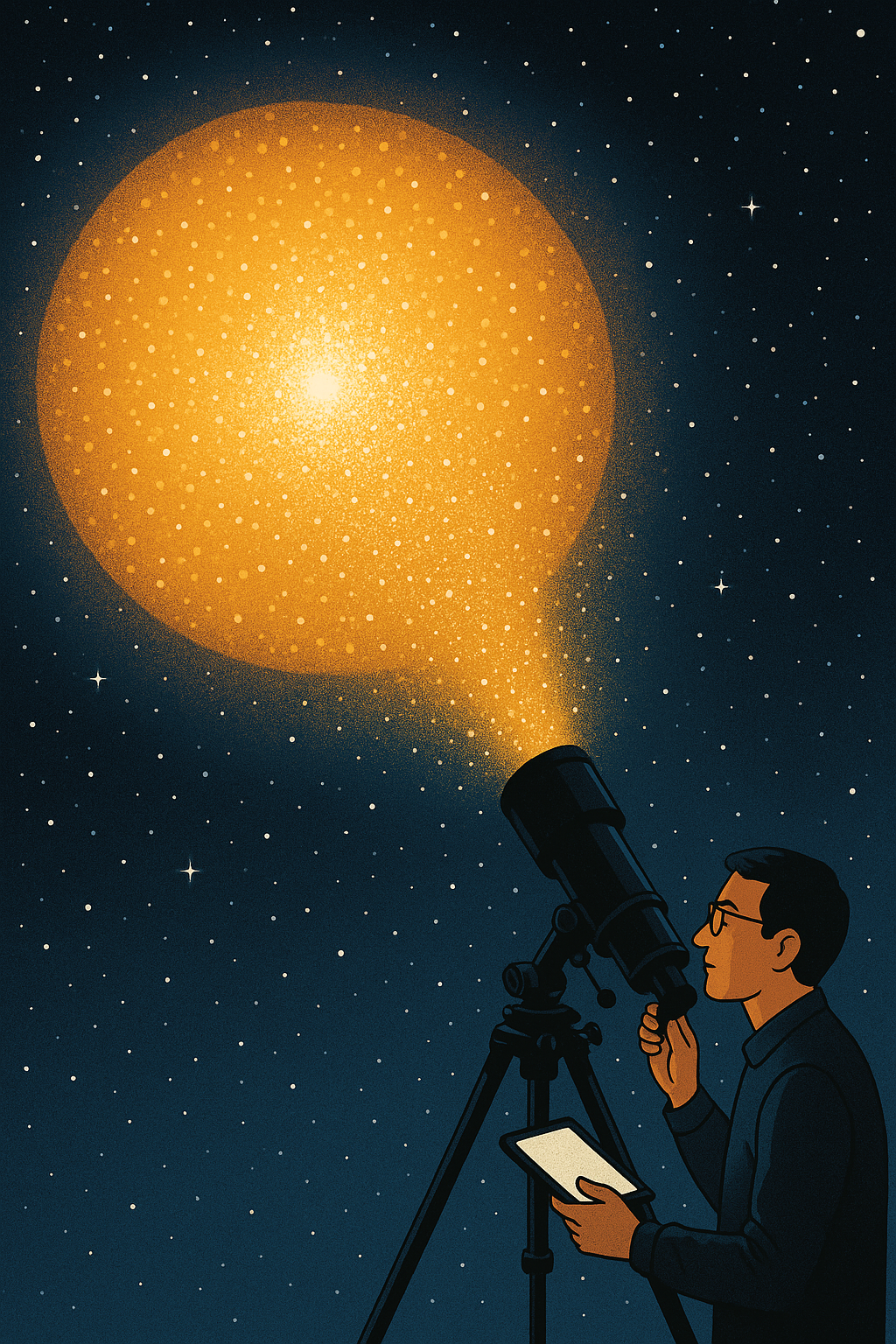 “Nếu Big Bang là có thật, thì ánh sáng từ vụ nổ đó có còn không? Chúng ta có thể tóm được trước khi chúng biến mất?”