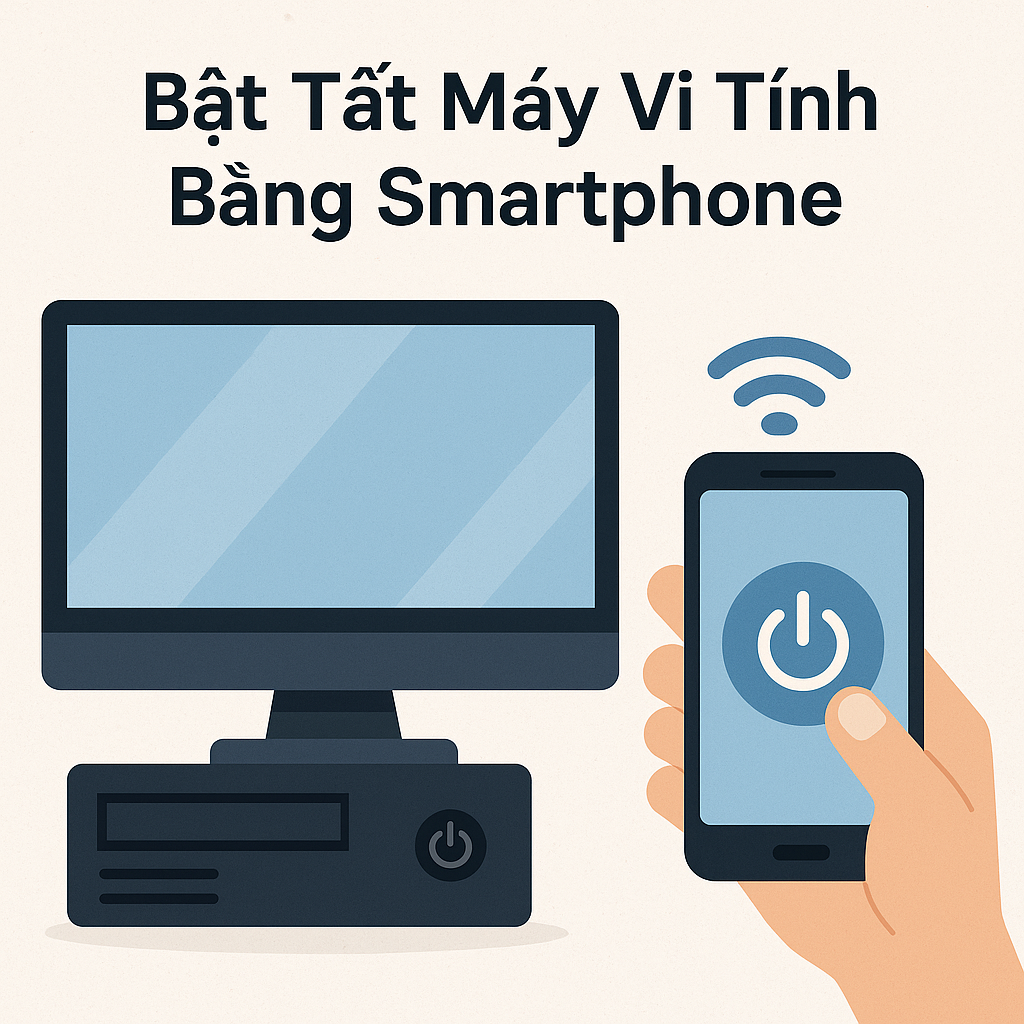 Bật Tắt Máy Vi Tính Bằng Smartphone – Hướng Dẫn Chi Tiết Từ A đến Z