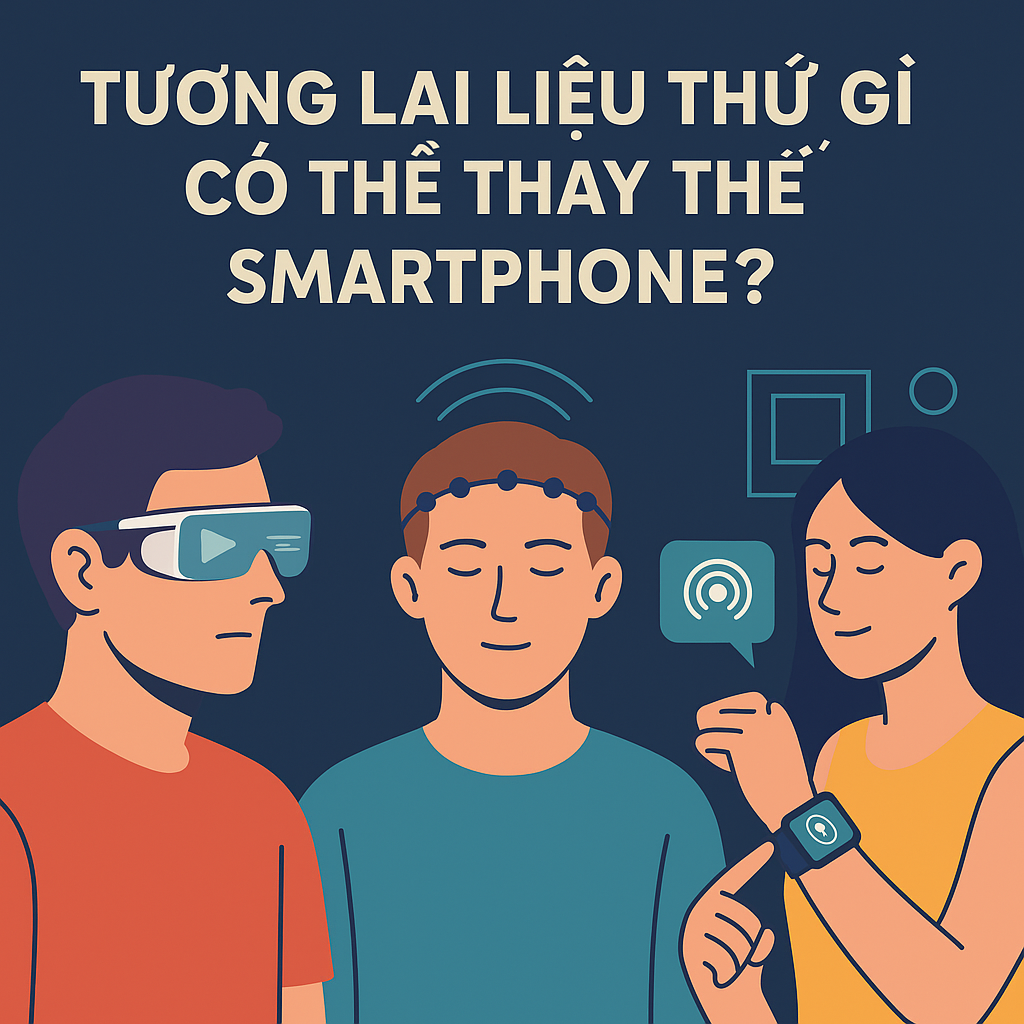 Tương lai liệu thứ gì có thể thay thế smartphone?