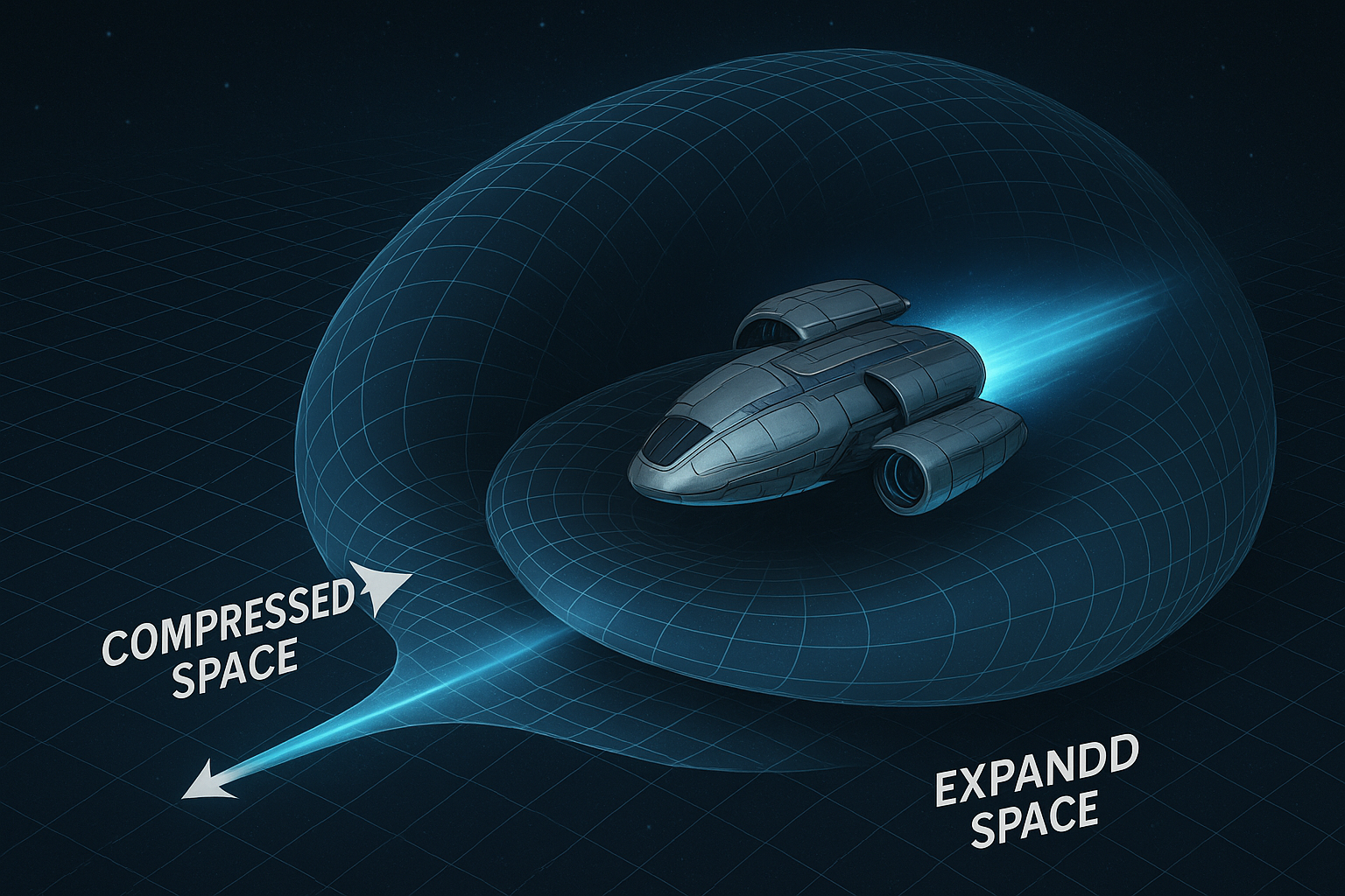 🚀 Động cơ nén không gian là gì? Giải mã công nghệ tương lai vượt tốc độ ánh sáng
