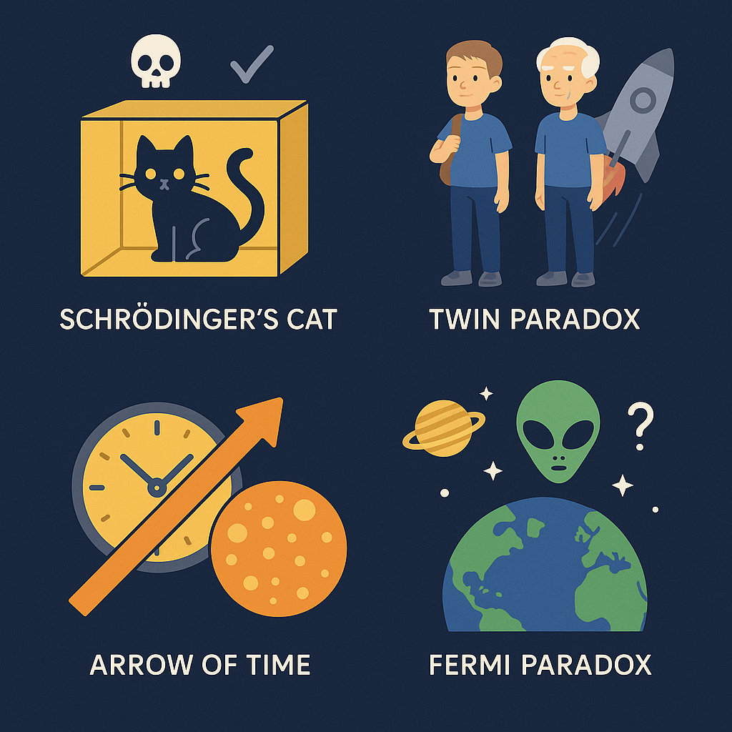 Các nghịch lý khoa học là gì? Top nghịch lý làm chao đảo giới khoa học