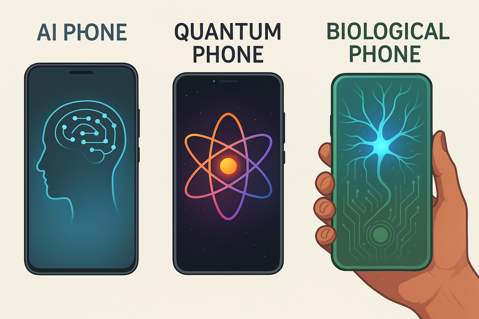 Điện thoại AI, điện thoại lượng tử, điện thoại sinh học – chúng là gì và khi nào có thể xuất hiện?