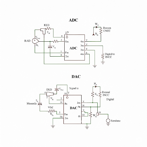 DAC và ADC là gì? Nguyên lý hoạt động, phân loại và ứng dụng trong điện tử