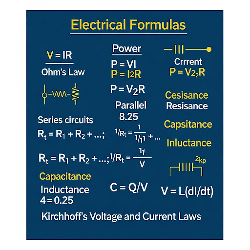 Các công thức về điện – Kiến thức nền tảng bạn cần biết