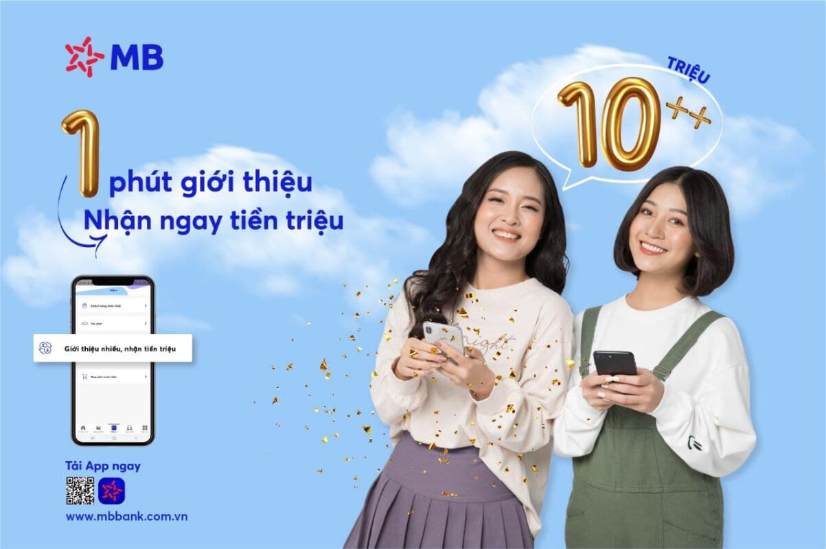 Hướng dẫn sử dụng mã giới thiệu MB Bank để nhận thưởng