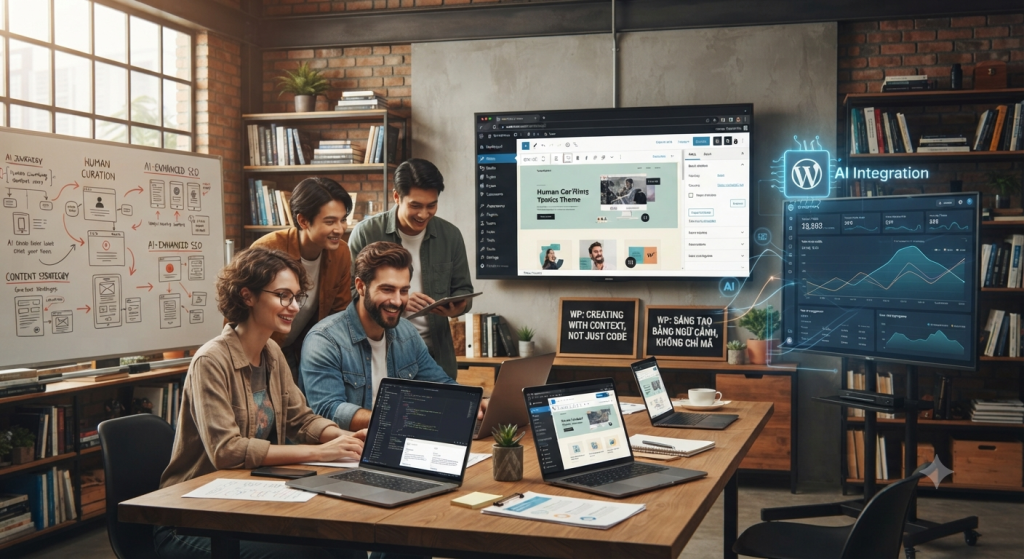 WordPress vẫn còn quan trọng trong thời đại AI