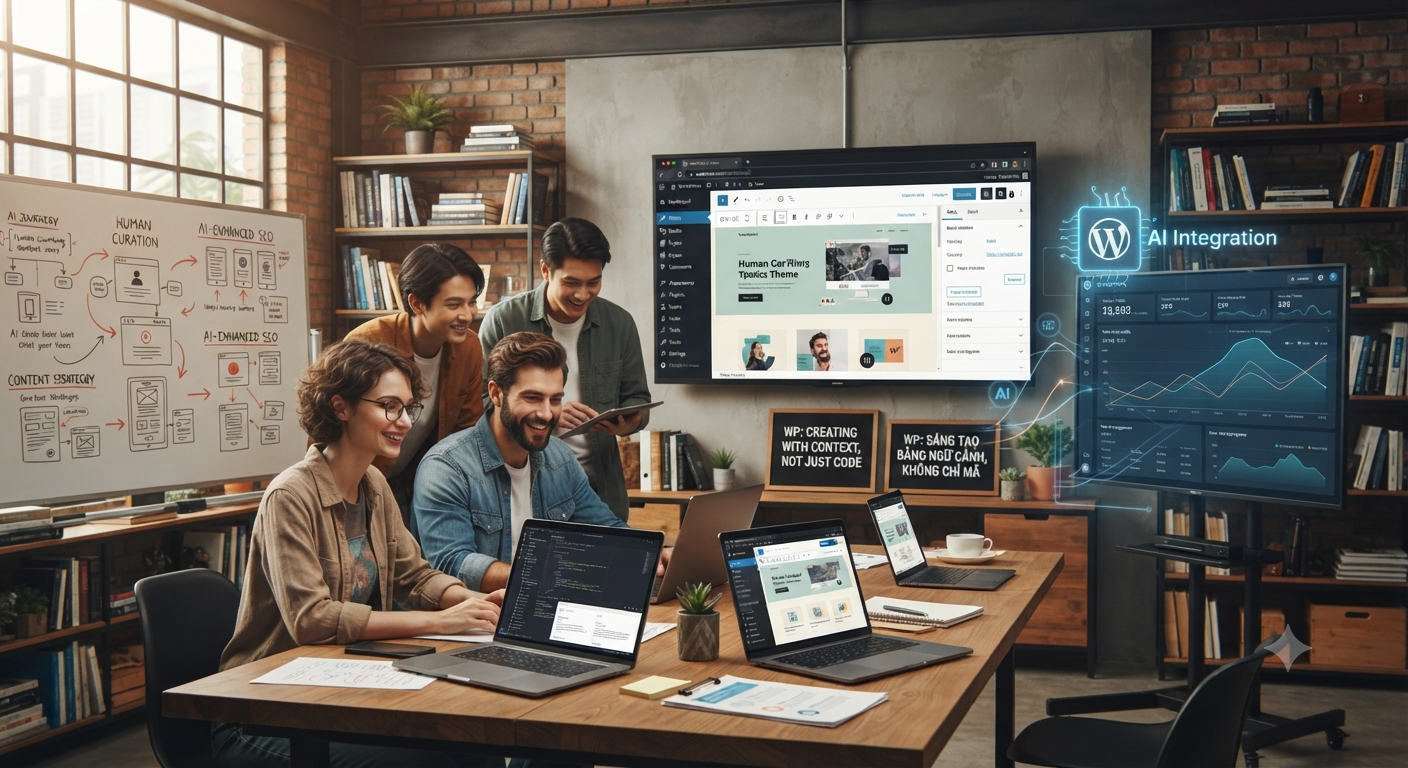 WordPress vẫn còn quan trọng trong thời đại AI