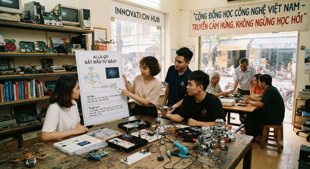 Học công nghệ trong thời đại AI: bắt đầu từ đâu?